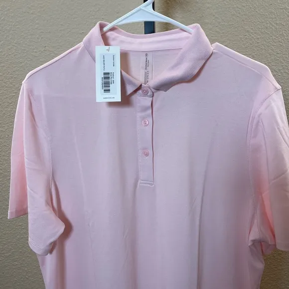 #099 Outdoor Voices Pinkfinch Birdie Polo Dress