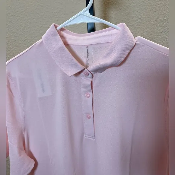 #099 Outdoor Voices Pinkfinch Birdie Polo Dress