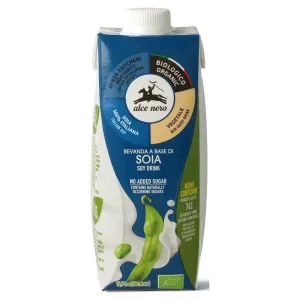 12x Alce Nero Bevanda Biologica Vegetale a Base di Soia Bio-Gemüse Getränk auf Sojabasis 500ml