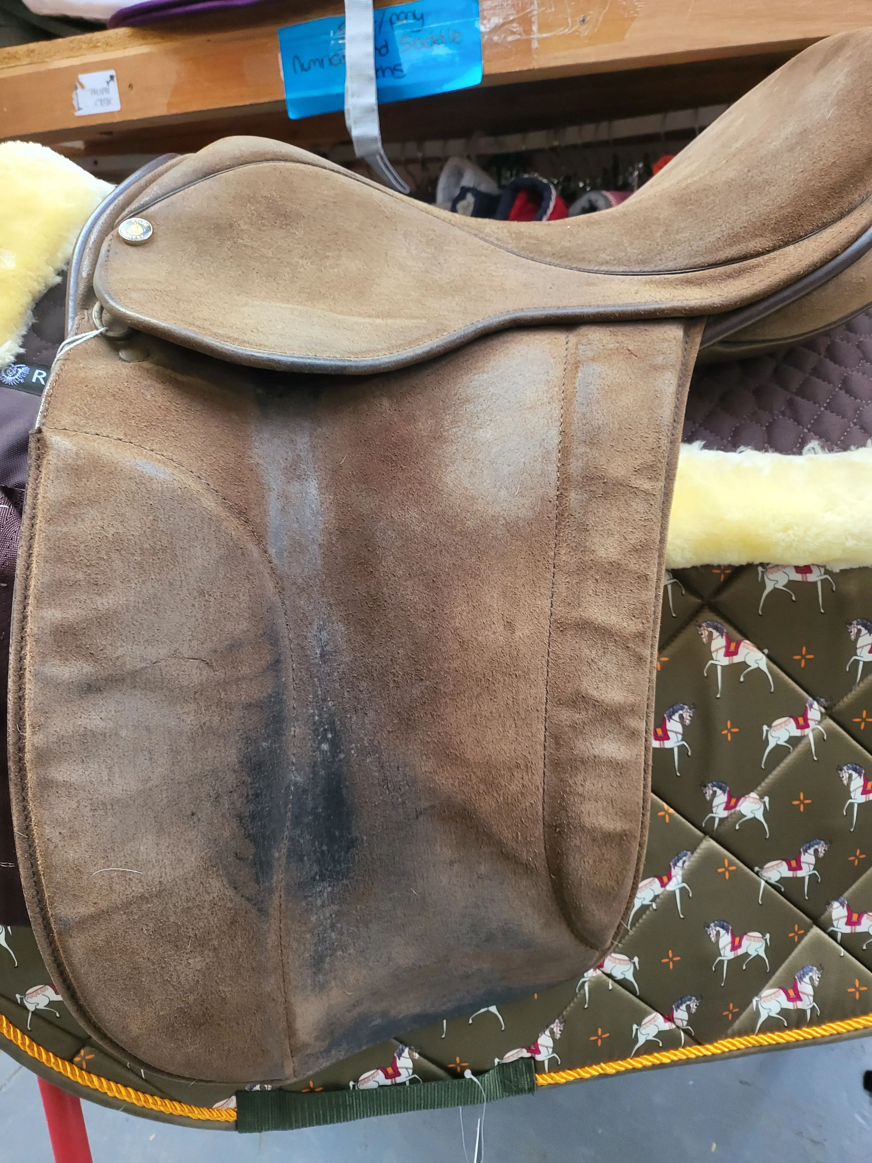 17" Med/wide Fylde Majorie saddle