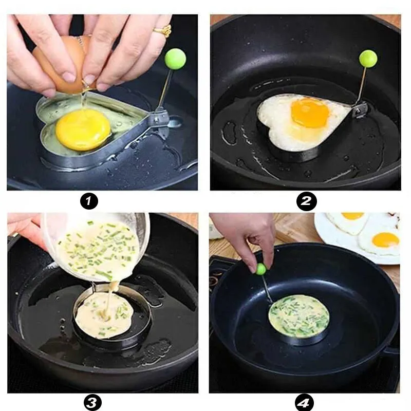 304 Stainless Steel Egg Rings