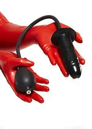 3330D      Inflatable Latex Rubber Dildo, 4.5" - LAST CHANCE - Final Closeout!