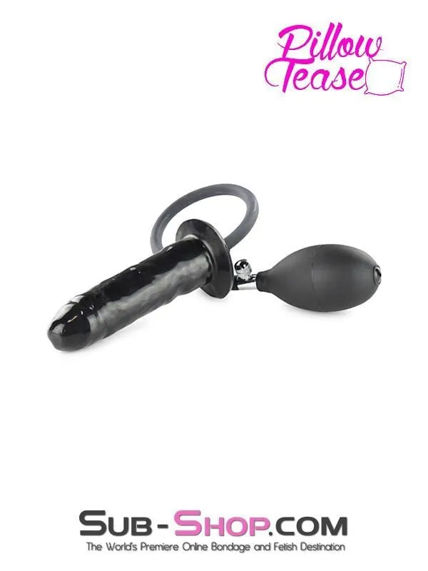 3330D      Inflatable Latex Rubber Dildo, 4.5" - LAST CHANCE - Final Closeout!