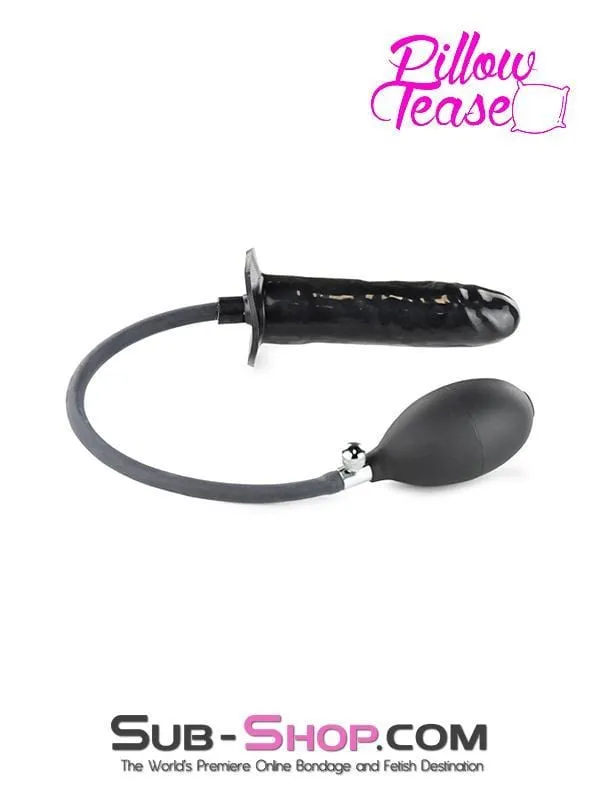 3330D      Inflatable Latex Rubber Dildo, 4.5" - LAST CHANCE - Final Closeout!