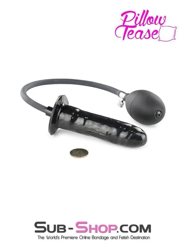 3330D      Inflatable Latex Rubber Dildo, 4.5" - LAST CHANCE - Final Closeout!