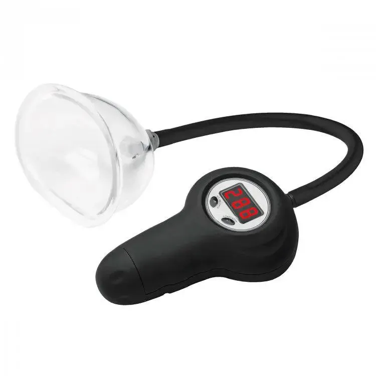 3.5-inch Size Matters Clear Automatic Vibrating Pussy Pump