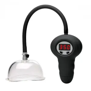 3.5-inch Size Matters Clear Automatic Vibrating Pussy Pump