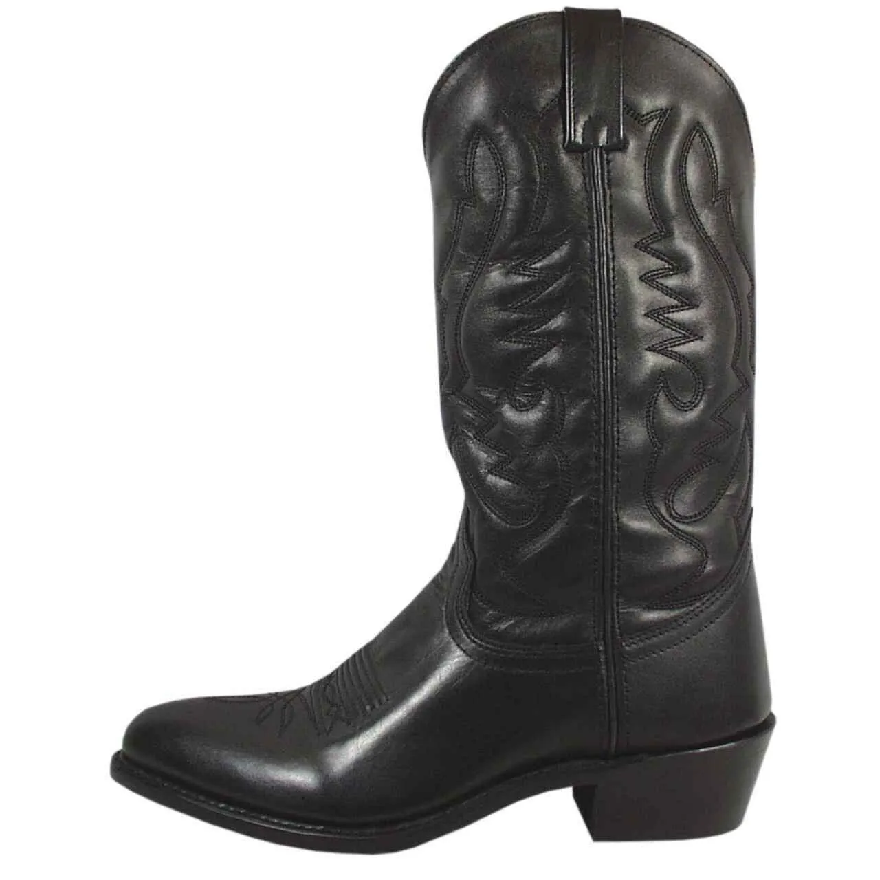 4032 Men's Black Western Round Toe By Smoky Mountain