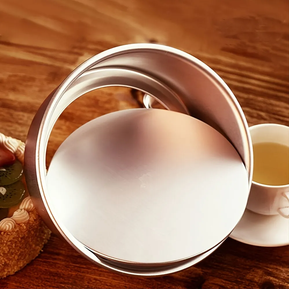 4/6 Inch Round Pattern Aluminum Alloy Cake Pan with Removable Bottom