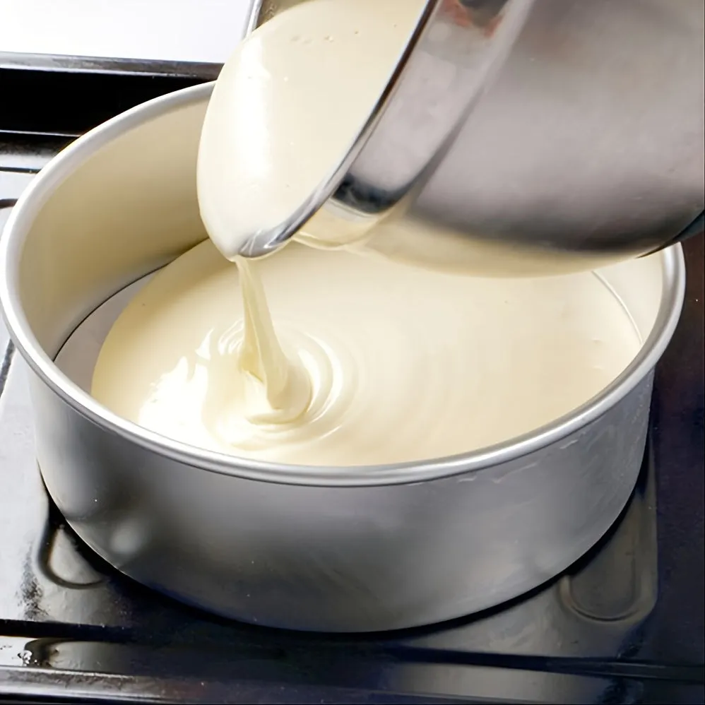 4/6 Inch Round Pattern Aluminum Alloy Cake Pan with Removable Bottom
