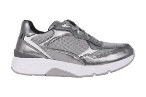 '56.893.69' women's rolling sneaker - silver