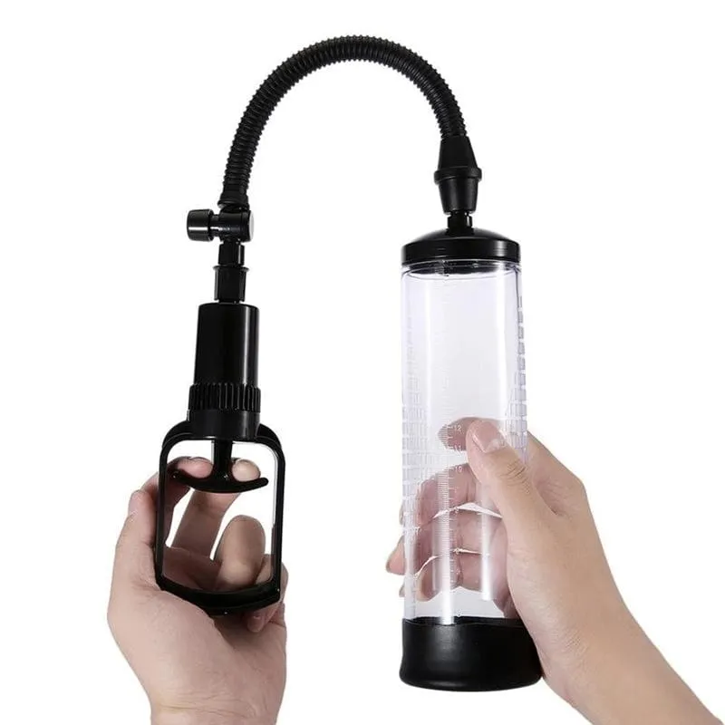 7342M-SIS      Sissy Tease Penis Enlarger Pump, Trigger Vacuum