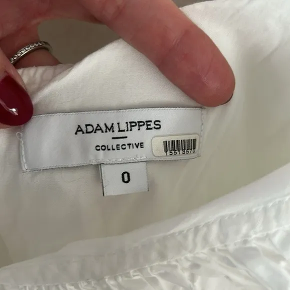 Adam Lippes x RTR Eyelet Ruffle Dress