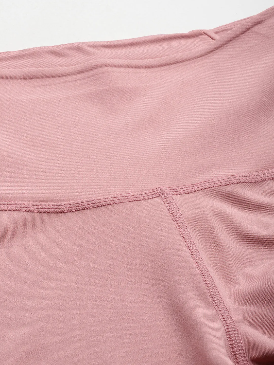 Alcis Women Solid Knitted Running Tights