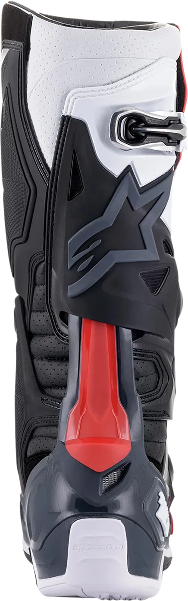 ALPINESTARS(MX) Tech 10 Supervented Boots - Black/White/Gray/Red