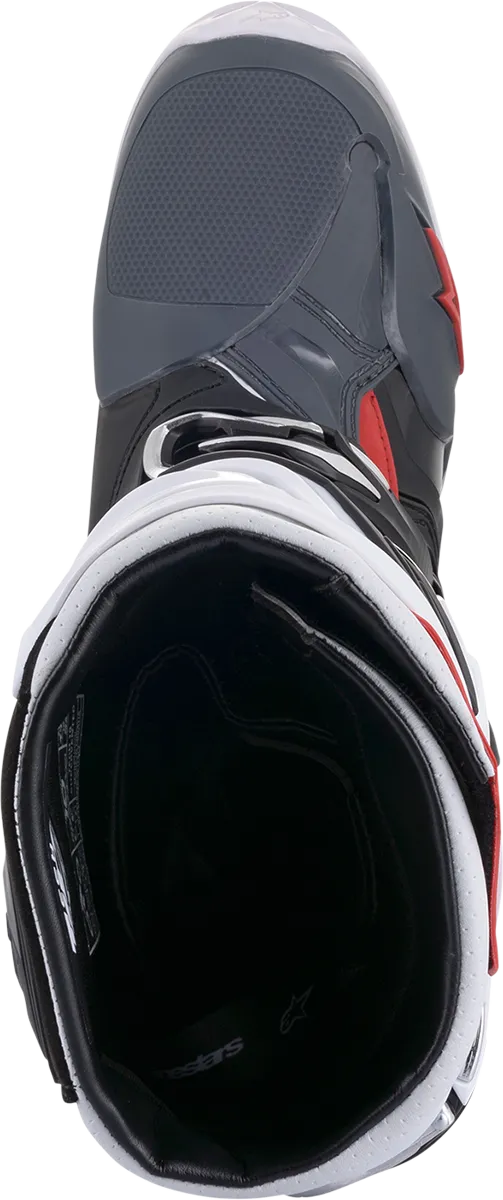 ALPINESTARS(MX) Tech 10 Supervented Boots - Black/White/Gray/Red