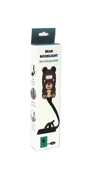 Animal Book Light Rechargeable - Bear