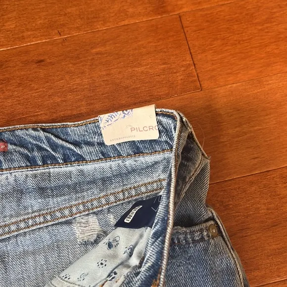 Anthropologie Pilcro Indigo Little Shortie Shorts