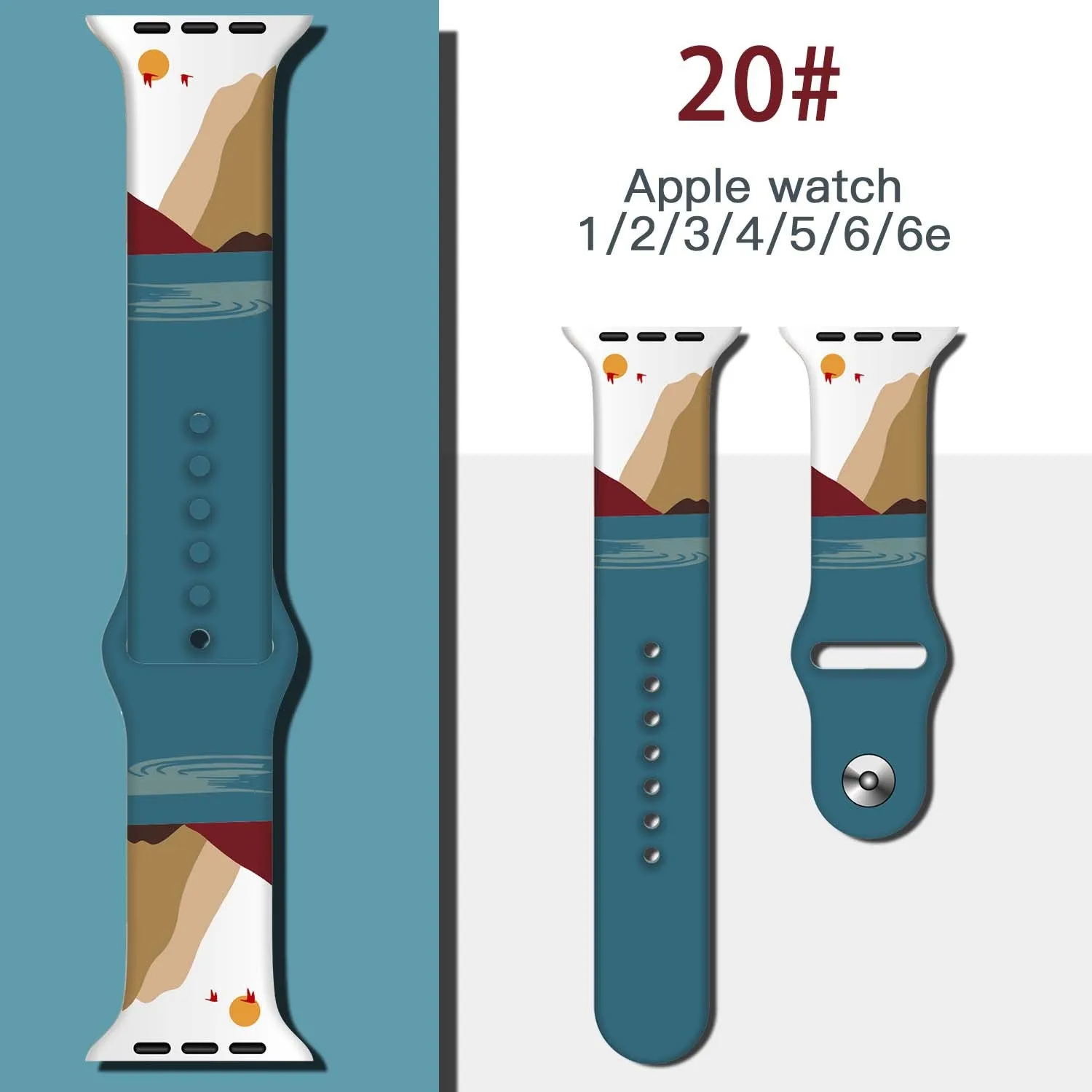 apple-watch-apple-strap-butterfly-buckle-silicone-printing-strap-morandi-strap-iwatch7