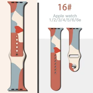 apple-watch-apple-strap-butterfly-buckle-silicone-printing-strap-morandi-strap-iwatch7