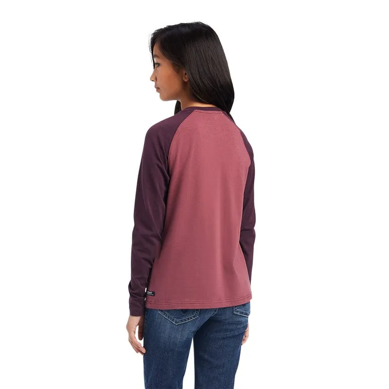 Ariat Tee Youth Varsity (10041249)