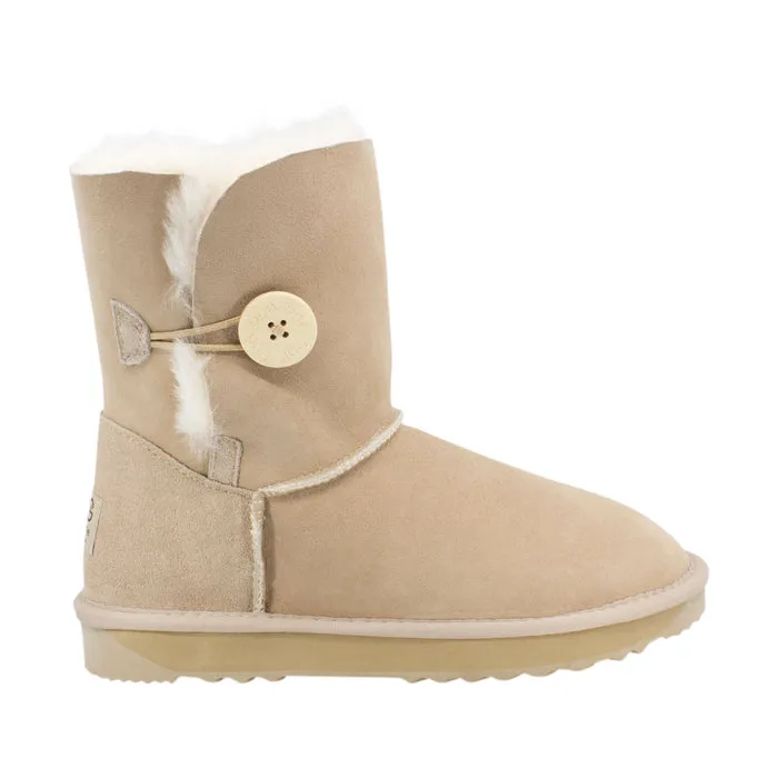 Australia Made Comfort Me Mid Bailey Button Ugg Boot (Koala) - 5 Colours