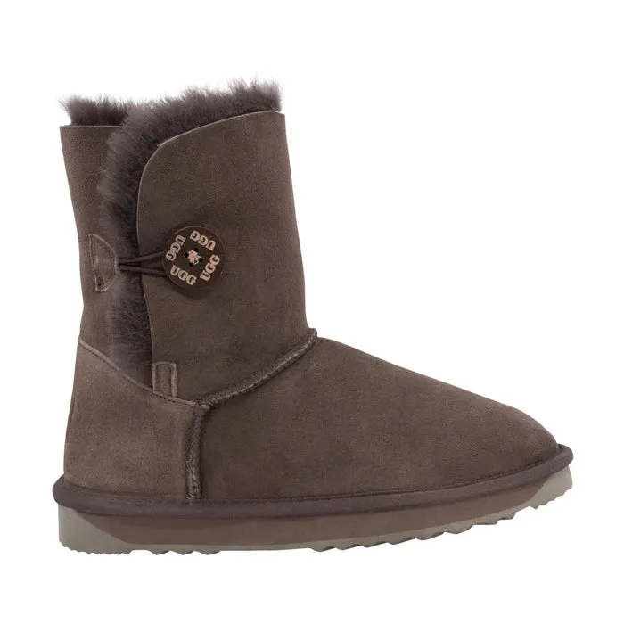 Australia Made Comfort Me Mid Bailey Button Ugg Boot (Koala) - 5 Colours