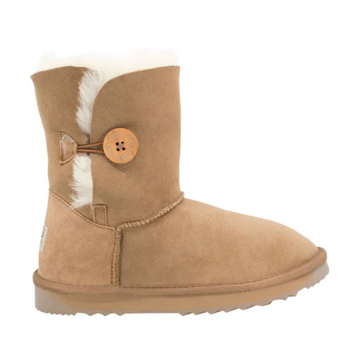 Australia Made Comfort Me Mid Bailey Button Ugg Boot (Koala) - 5 Colours