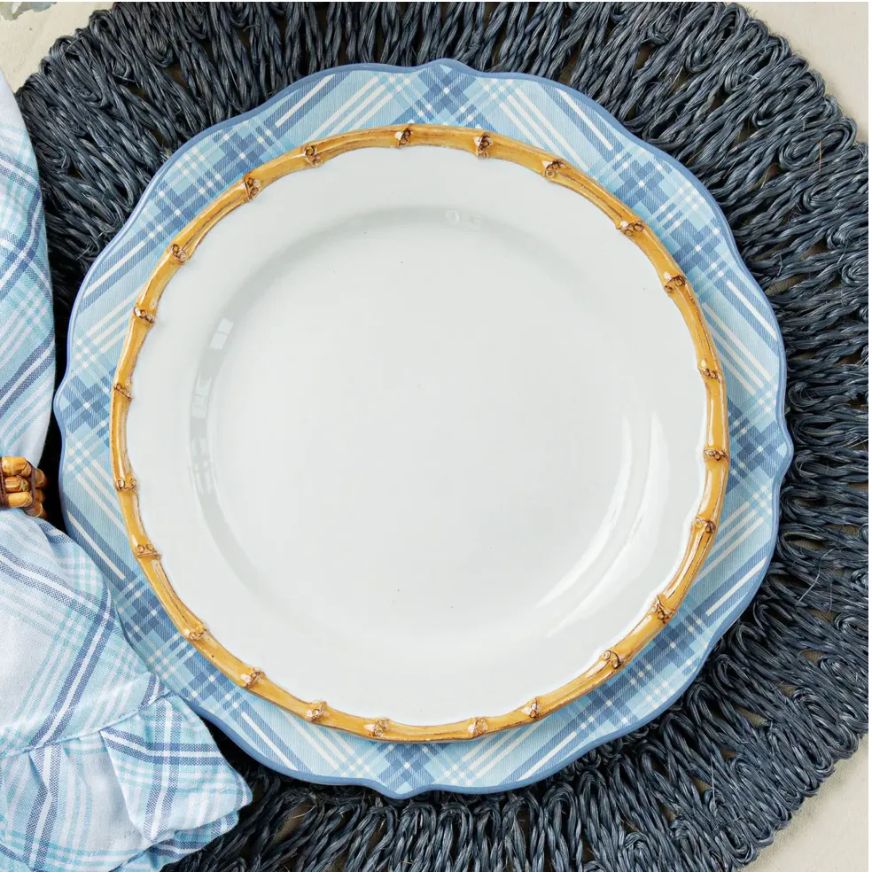 Bamboo Dessert/Salad Plate