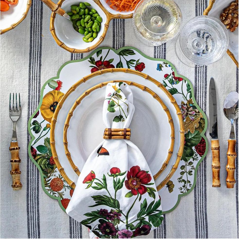 Bamboo Dessert/Salad Plate
