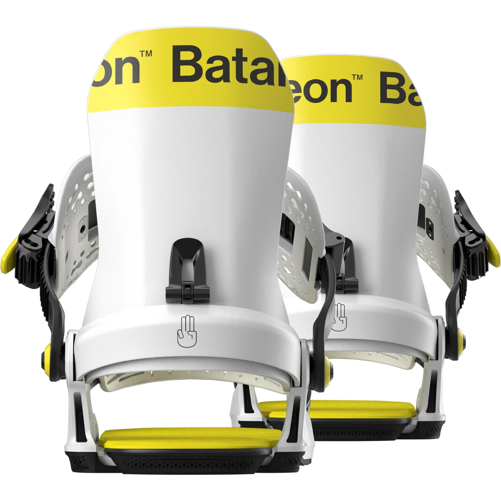 Bataleon Chaos HW Snowboard Binding Bone White 2025