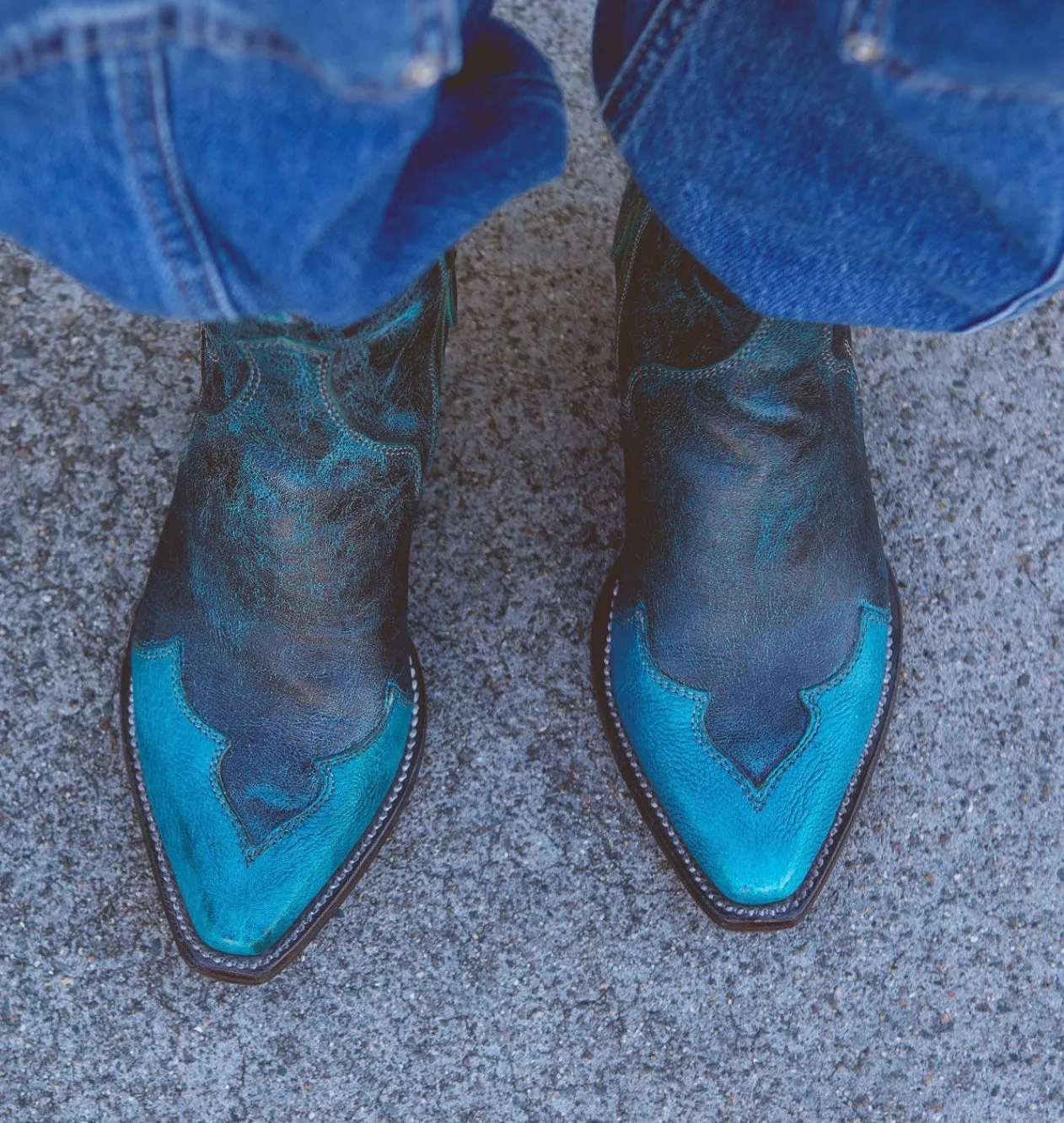 BED|STU Ace Betta Black Boots