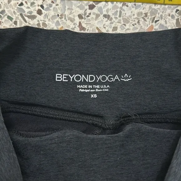 Beyond Yoga dark gray grey charcoal skirt skort XS