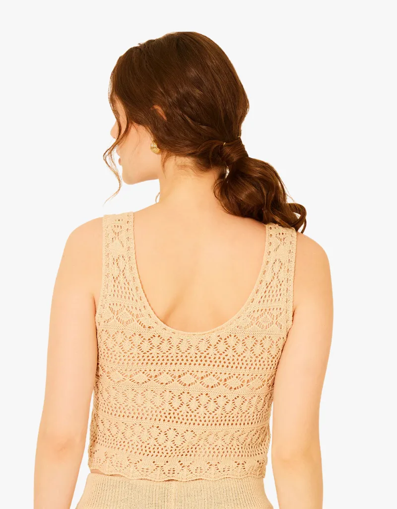 BILA Klein Top in Sandshell
