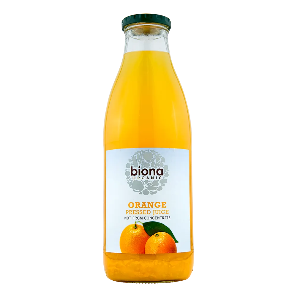 Biona Pressed Orance Juice 750ml