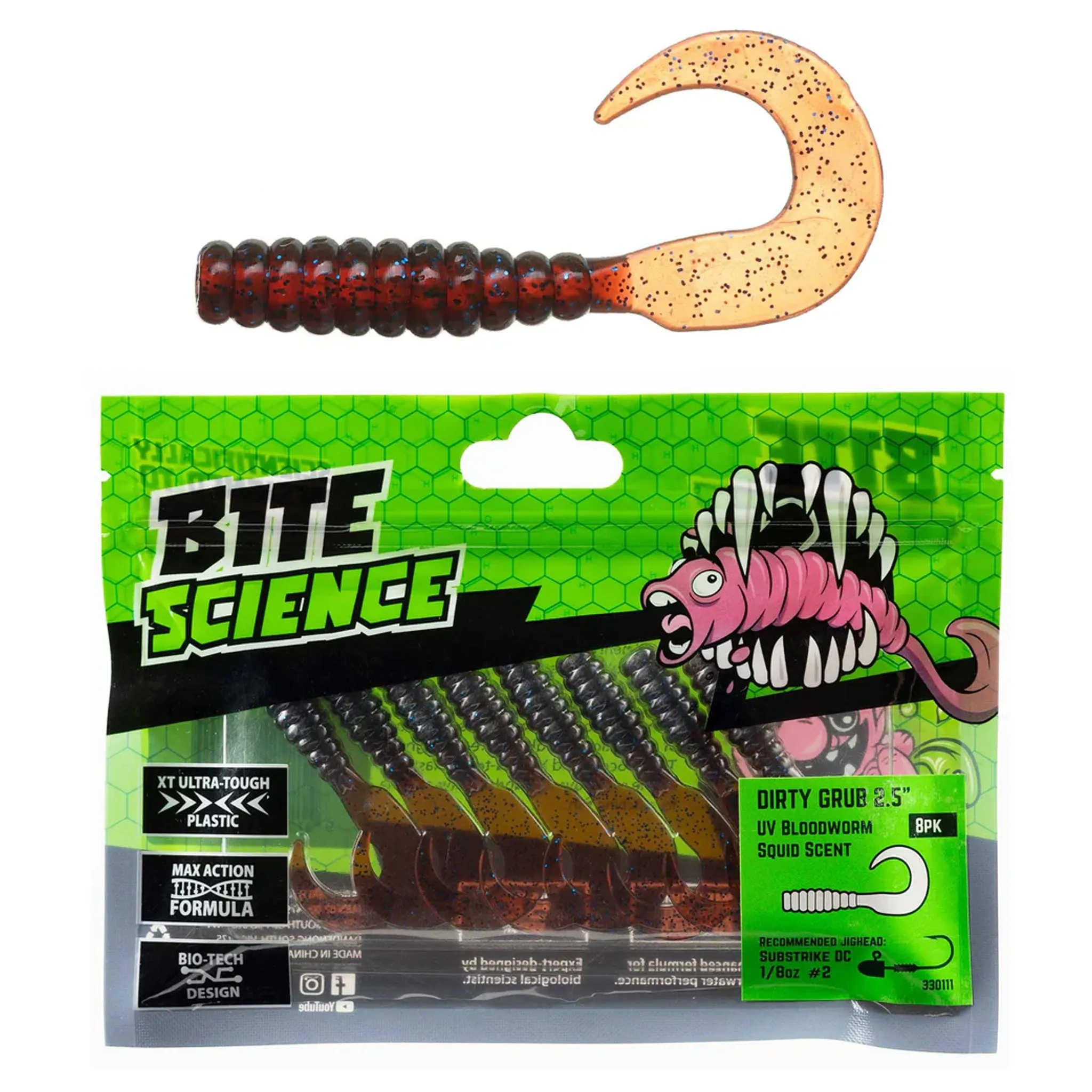 Bite Science Dirty Grub 2.5in