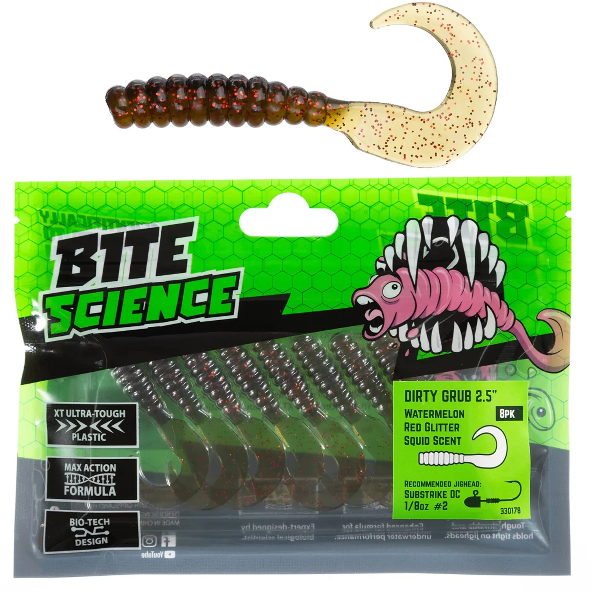 Bite Science Dirty Grub 2.5in