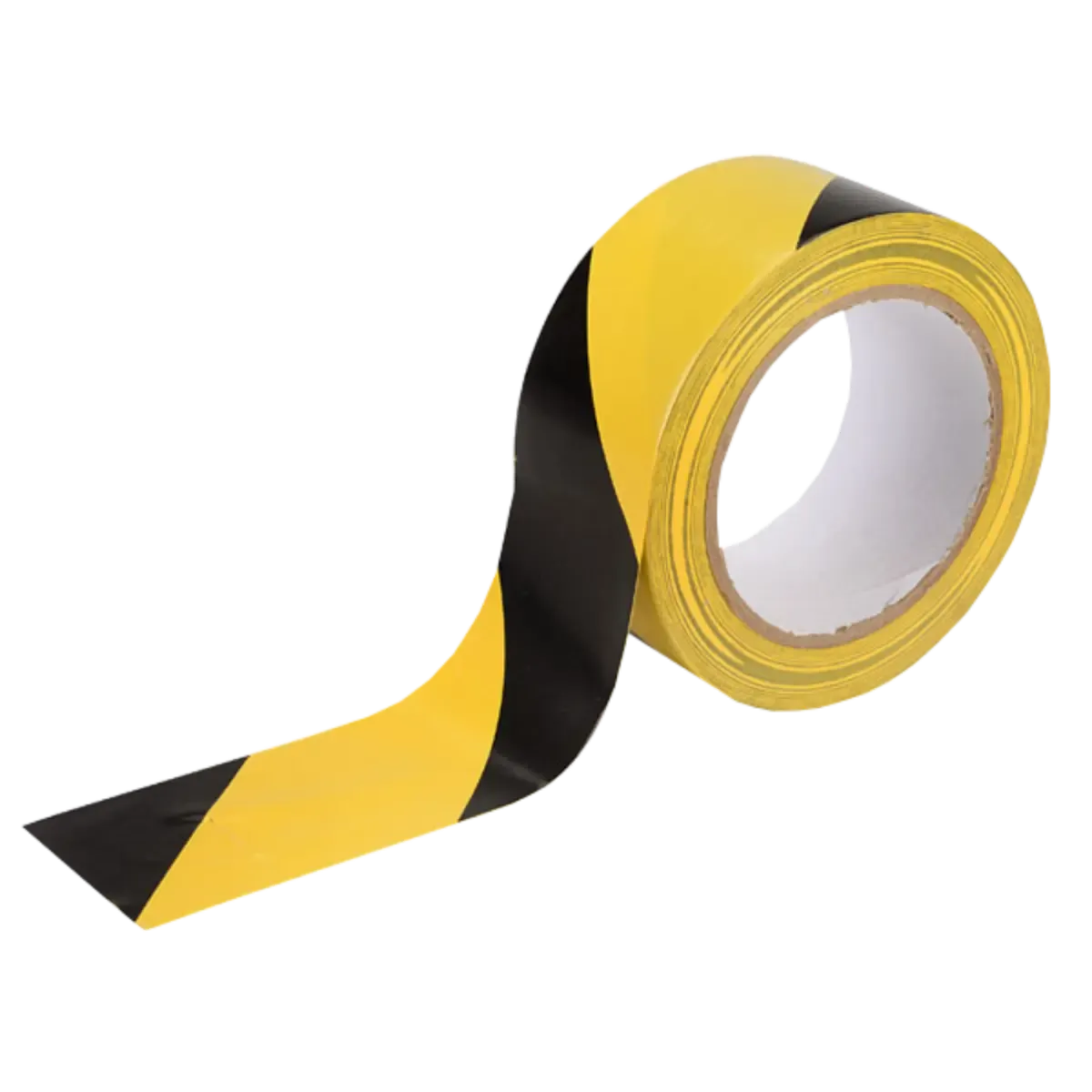 Black & Yellow Hazard Warning Tape