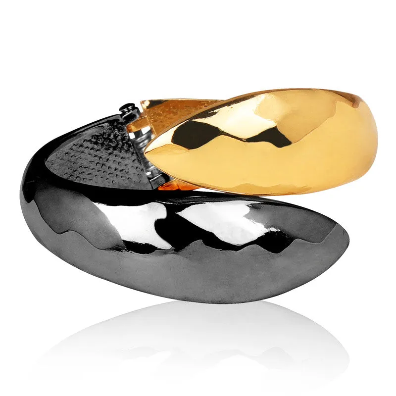 Black Golden Double Trouble Bracelet