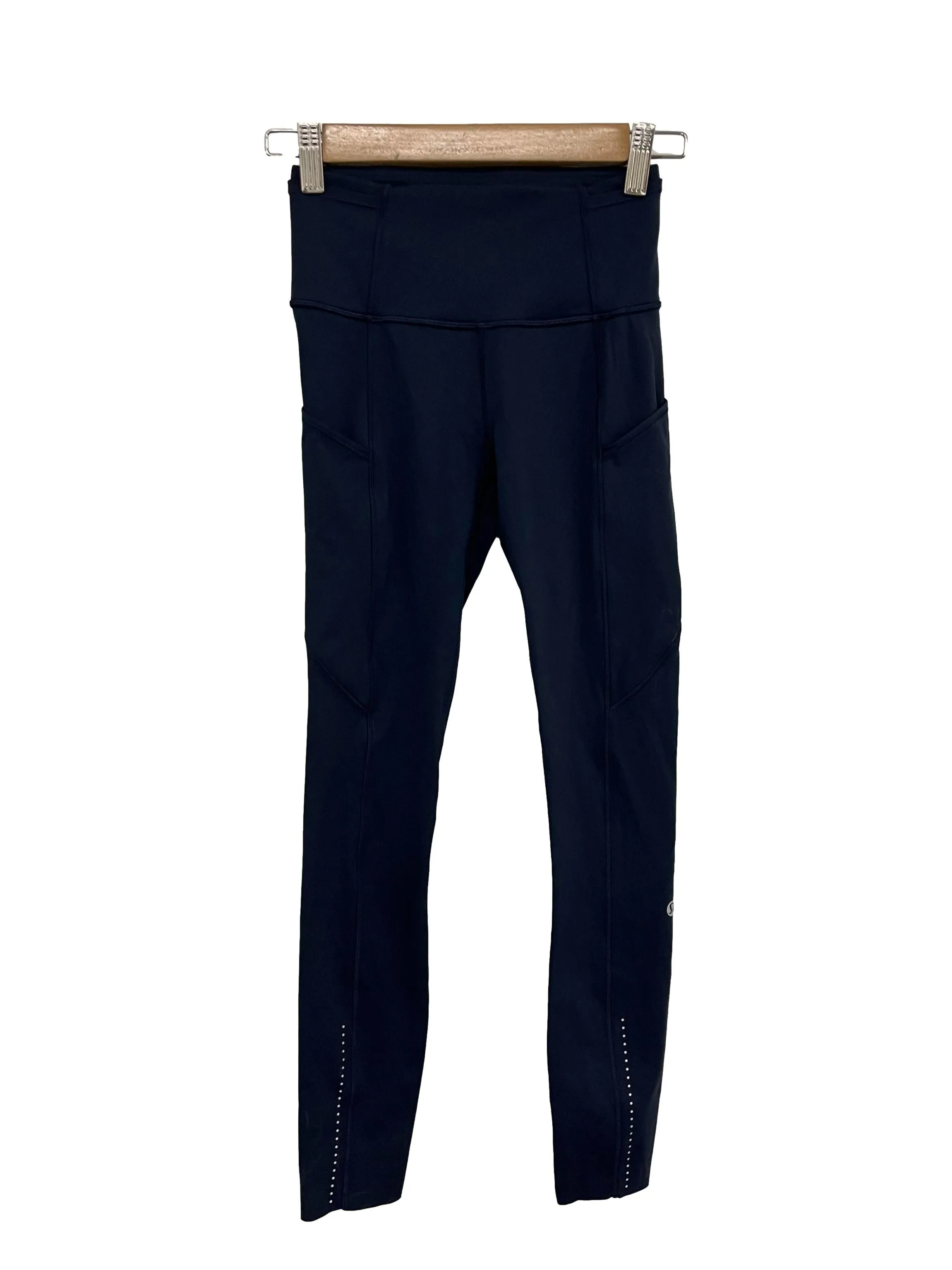 Blue Running Tights