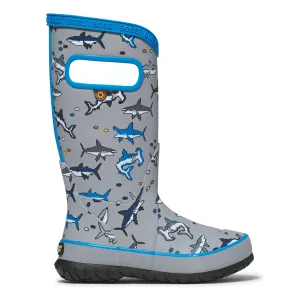 Bogs Rainboot - Pixel Shark Grey