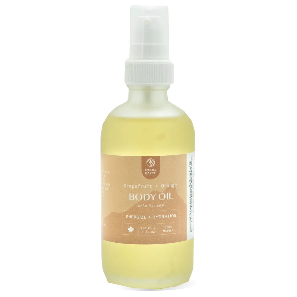 Botanical Body Oil: Citrus   Lemongrass
