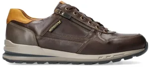 'Bradley' men's lace-up sneaker - brown mix