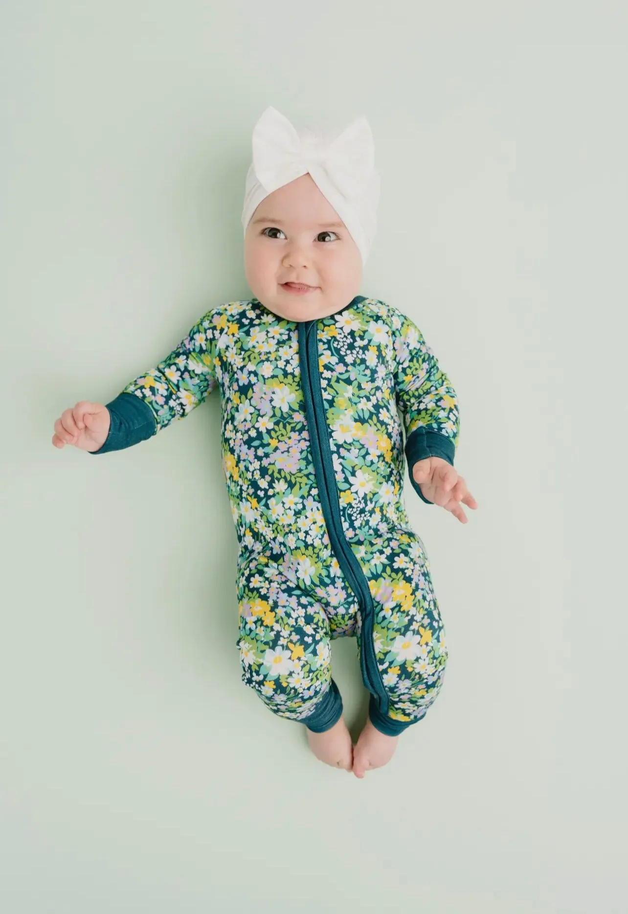 Breezy Floral Baby Onesie