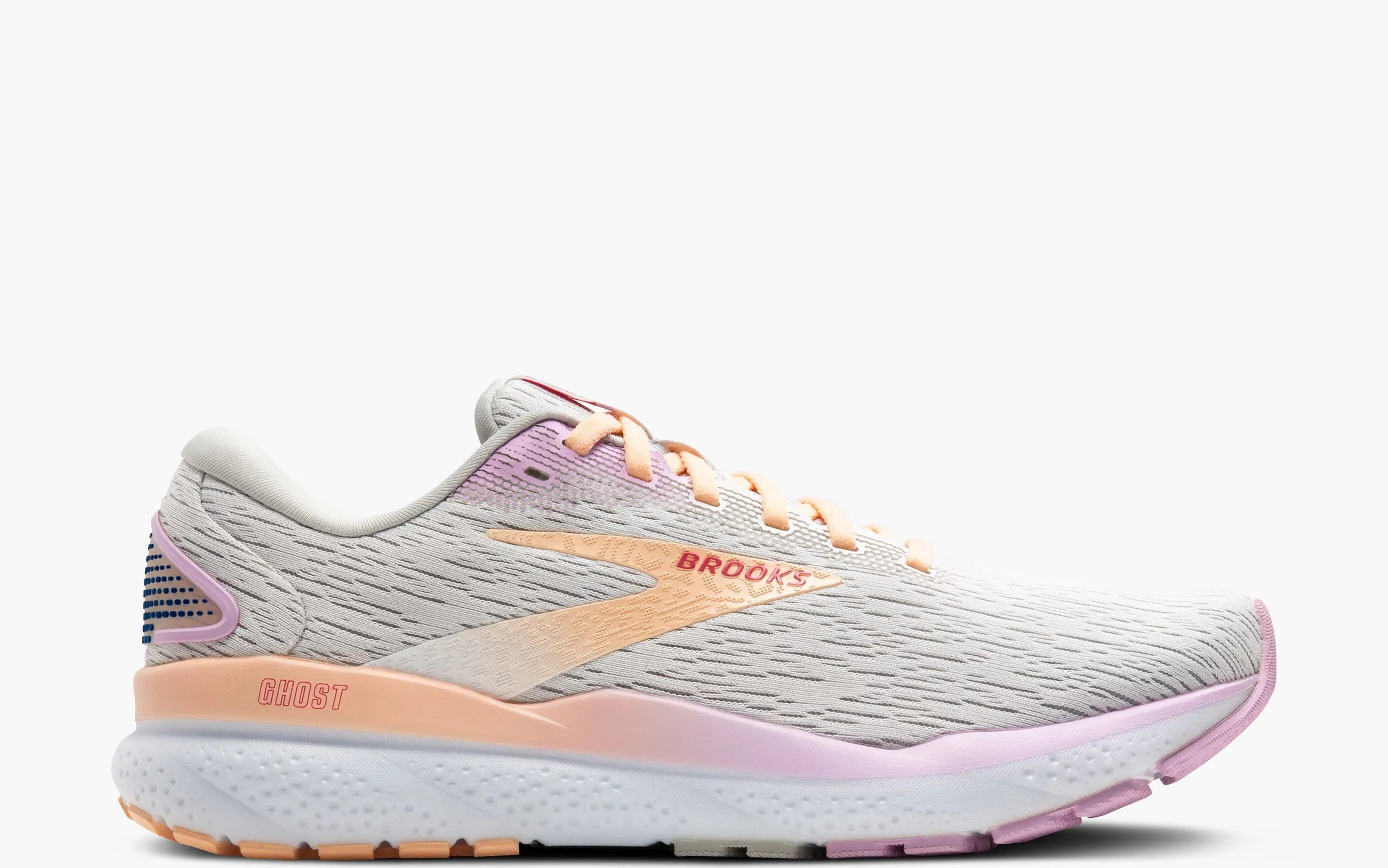 Brooks Women's Ghost 16 - White/Grey/Orchid