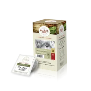 Bucket List Italian Roast Soft Pods 18 CT