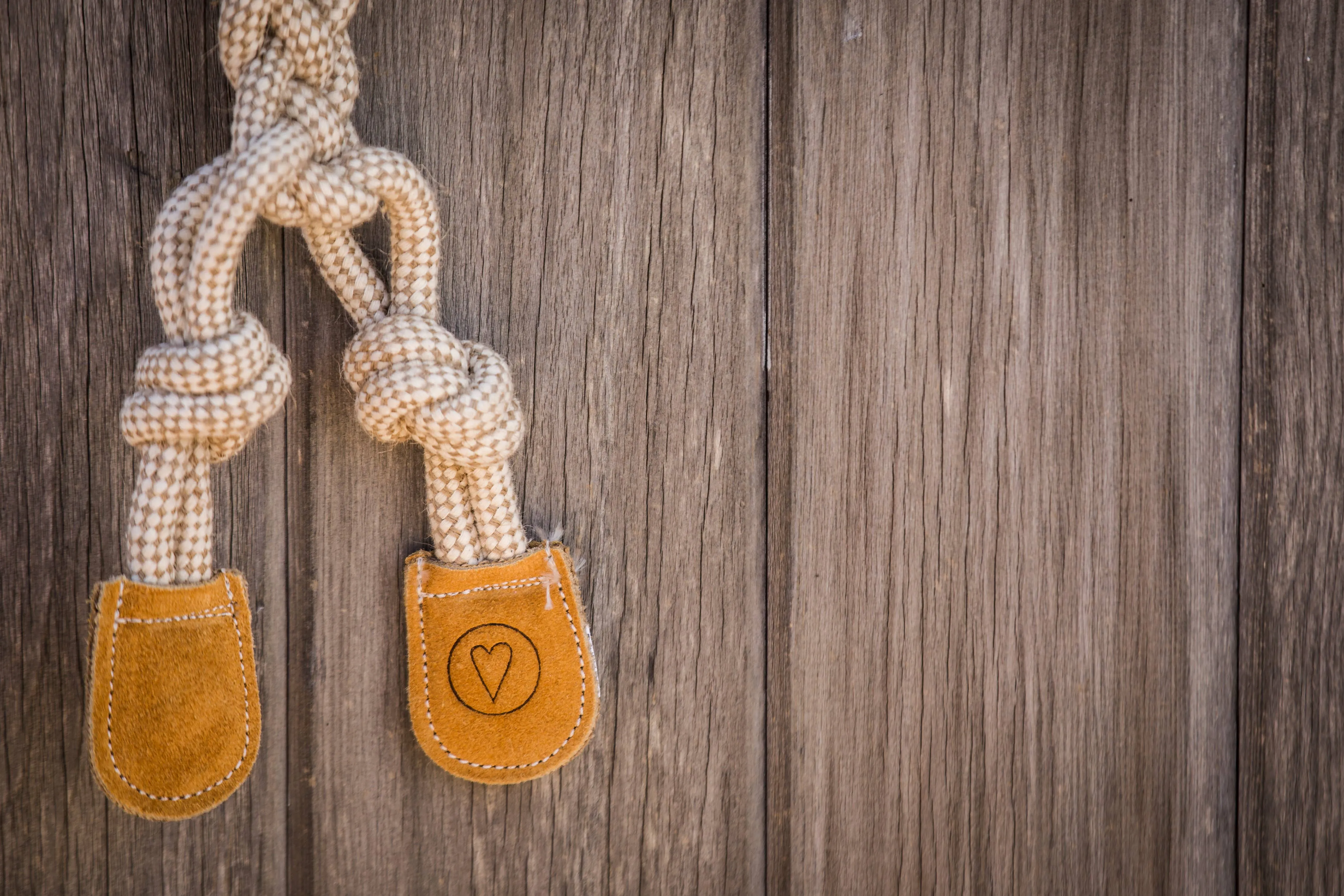 Bunny Natural Rope Knottie®, Large (9mm d.) Dog Toy