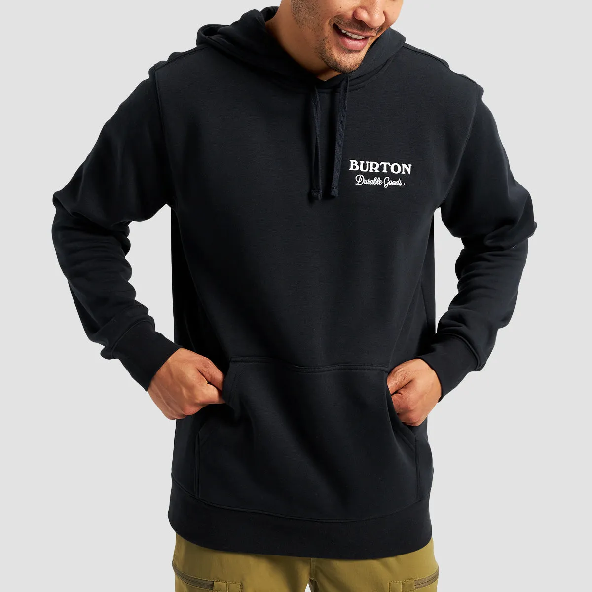 Burton Durable Goods Pullover Hoodie True Black