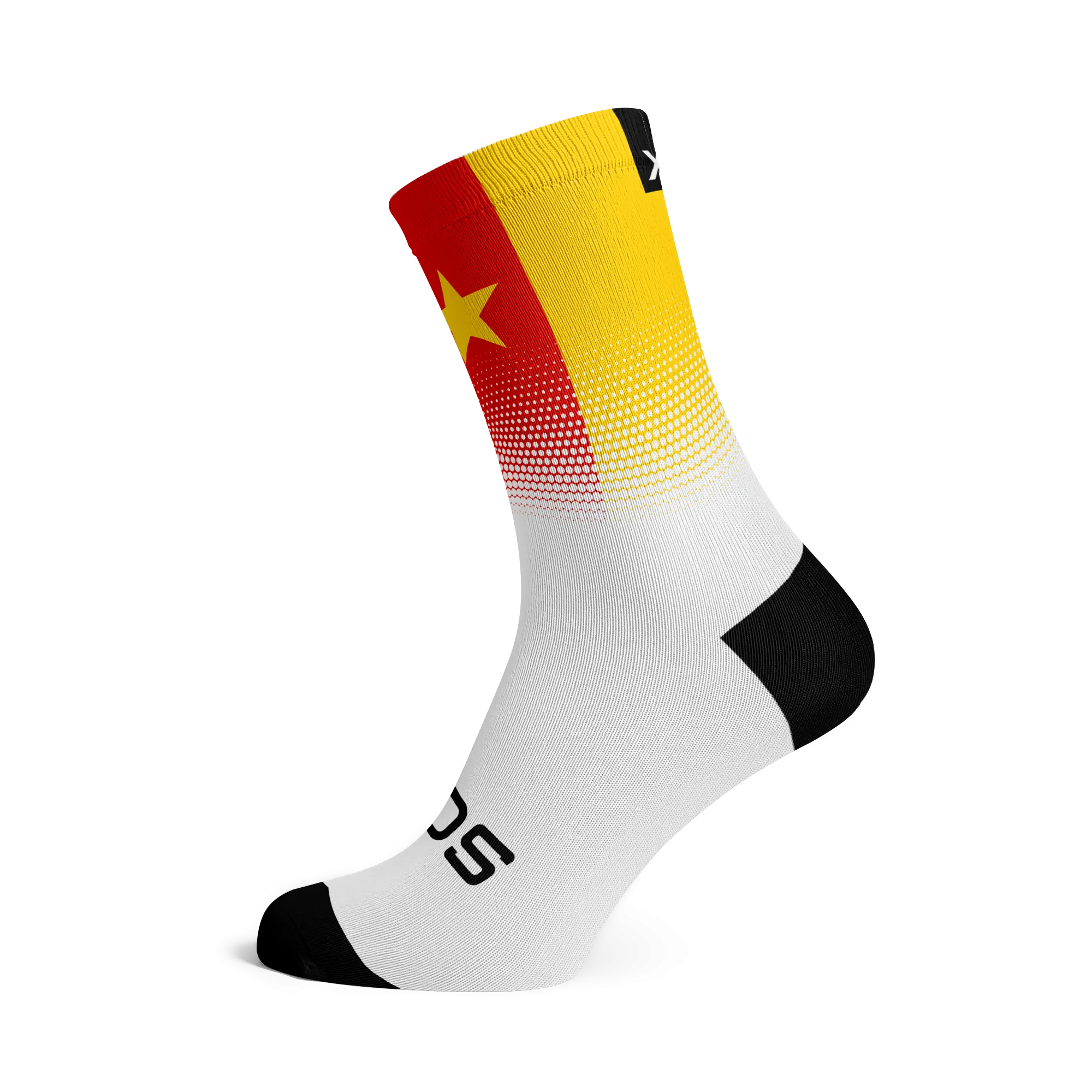 Cameroon Flag Socks