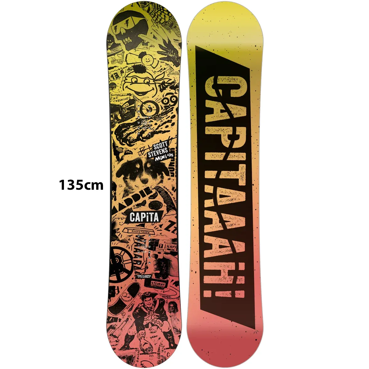 CAPiTA Scott Stevens Mini Snowboard Kids 2025